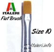 Italeri 51233 10 Synthetic Flat Brush