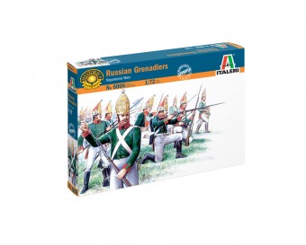 Italeri 6006 1:72 Russian Grenadiers, Napoleonic Wars - 50 figures