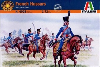 Italeri 6008 1:72 French Hussars, Napoleonic Wars - 34 figures