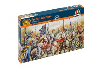 Italeri 6026 1:72 100 Years War: French Warriors - 28 figures