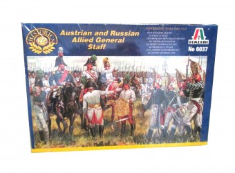 Italeri 6037 1:72 NAPOLEONIC WARS-AUSTRIAN & RUSSIAN GENERALS - 39 figures