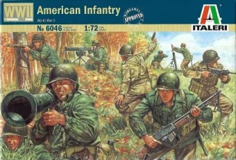 Italeri 6046 1:72 American Infantry, WWII