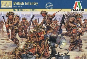 Italeri 6056 1:72 British Infantry, WWII