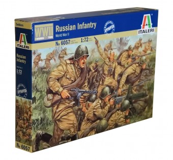 Italeri 6057 1:72 WW2 - RUSSIAN INFANTRY - 46 figures