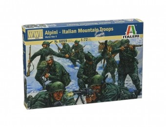Italeri 6059 1:72 Italian Mountain Troops Alpini WW2