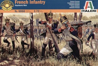 Italeri 6066 1:72 WATERLOO 200 - NAPOL. WARS: FRENCH INFANTRY