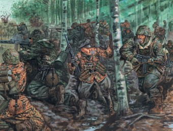 Italeri 6068 1:72 WWII-GERMAN ELITE TROOPS - 48 figures