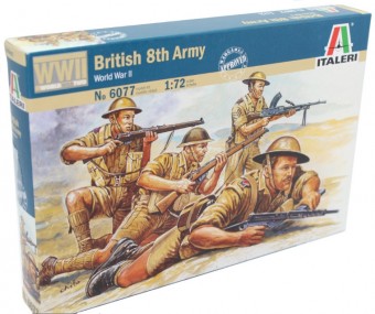 Italeri 6077 1:72 British 8th Army, WWII
