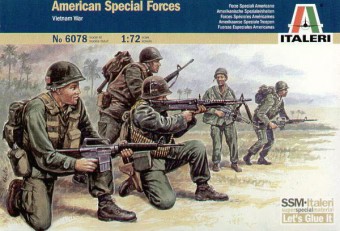 Italeri 6078 1:72 American Special Forces, Vietnam War