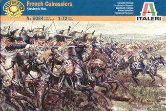 Italeri 6084 1:72 French Cuirassiers, Napoleonic Wars - 12 figures