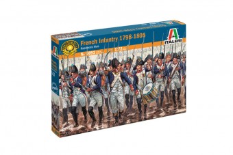 Italeri 6092 1:72 Napoleonic Wars: French Infantry 1798 - 1805 - 48 figures