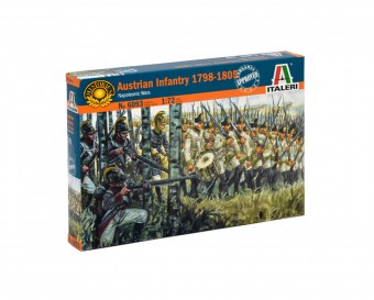 Italeri 6093 1:72 Napoleonic Wars: Austrian Infantry 1798-1805 - 48 figures