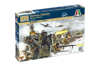 Italeri 6151 1:72 German Infantry - Winter uniform (WWII)