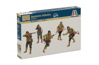 Italeri 6170 1:72 Japanese Infantry, World War II - 50 figures