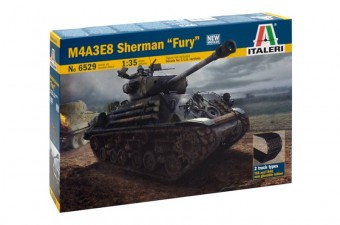 Italeri 6529s 1:35 M4A3E8 Sherman Fury