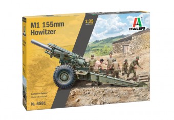 Italeri 6581 1:35 M1 155mm GUN w/CREW