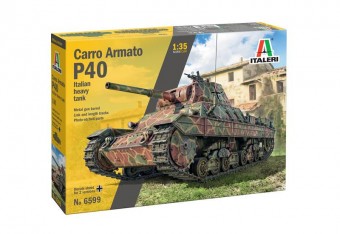 Italeri 6599 1:35 Carro Armato P.40 - Italian Heavy Tank