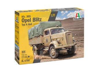Italeri 6760 1:35 German Medium Truck Opel Blitz Kfz.305 Typ A 4x4