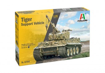 Italeri 6764 1:35 German Tiger Support Vehicle