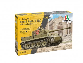 Italeri 6767 1:35 German Heavy Tank Pz. Kpfw. VI Tiger I Ausf. H (tp) Early Production
