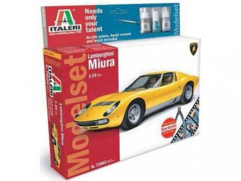 Italeri 72002 1:24 LAMBORGHINI MIURA - MODEL SET