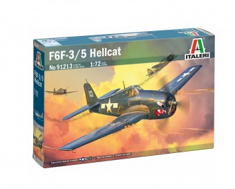 Italeri 91213 1:72 American Fighter Aircraft Grumman F6F-3/-5 Hellcat