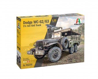 Italeri 96230 1:35 American Dodge WC-62/63 1 1/2 ton 6x6 Truck