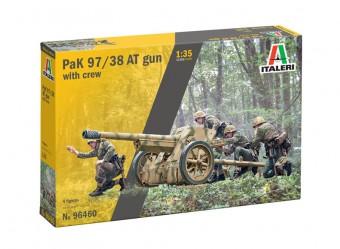 Italeri 96460 1:35 German Anti-Tank Gun Pak 97/38 AT with crew