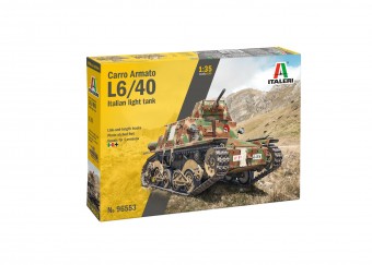 Italeri 96553 1:35 Italian Light Tank Carro Armato L6/40
