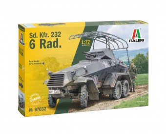 Italeri 97032 1:72 German heavy armored car Sd.Kfz. 232 6 Rad.