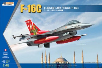 Kinetic K48069A F-16C TURKEY TIGER MEET 2007 (GOLD SERIES) 1:48