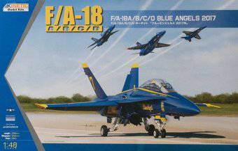 KINETIC K48073 USN BLUE ANGELS 2017 F/A-18A/B/C/D 1:48