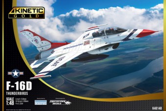 Kinetic K48148 F-16D Thunderbirds 1:48