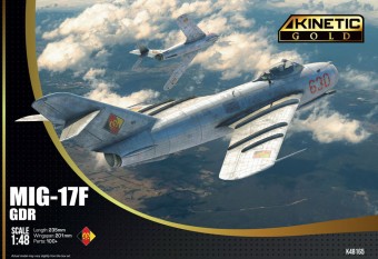 KINETIC K48165 MIG-17F GDR 1:48