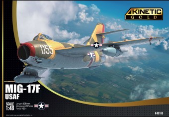 KINETIC K48169 MIG-17F USAF 1:48