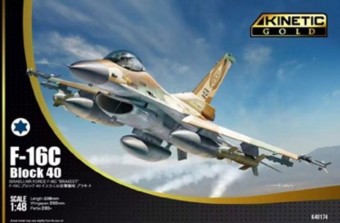 Kinetic K48174 F-16C IAF Block 40 1:48