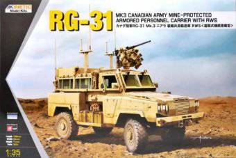 KINETIC K61010 RG-31 MK3 Canada Army W/Crows 1:35