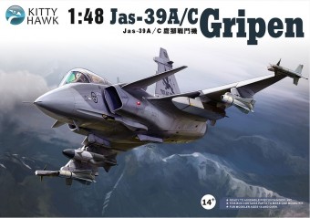 KITTYHAWK KH80117 Jas-39A/C Gripen 1:48