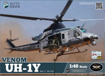 KITTYHAWK KH80124 UH-1Y Venom 1:48