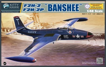 KITTYHAWK KH80131 F2H-2/F2H-2P Banshee 1:48