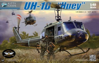 KITTYHAWK KH80154 UH-1D Huey 1:48