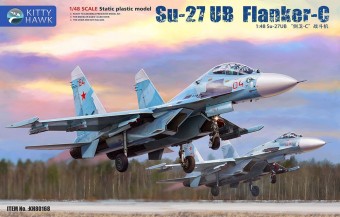 KITTYHAWK KH80168 Su-27UB Flanker-C 1:48