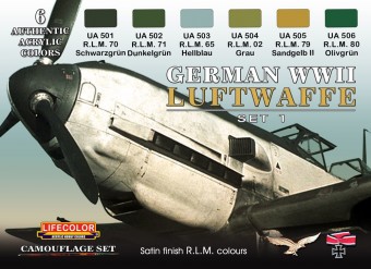Lifecolor CS06 German Luftwaffe set 1 