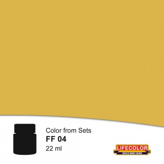 LIFECOLOR FF04 Yellow Green Fixer 22 ml