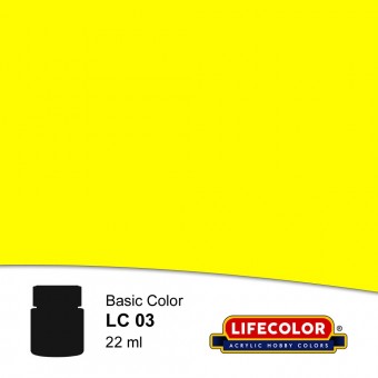 LIFECOLOR NLC03 Matt Yellow 22 ml