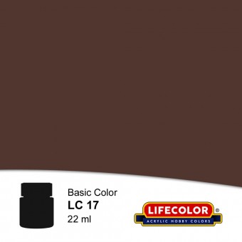 LIFECOLOR NLC17 Matt Brown 22 ml