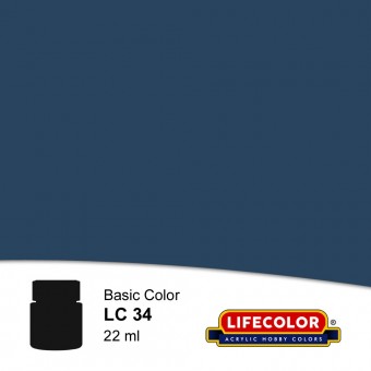 LIFECOLOR NLC34 Matt Royal Blue 22 ml