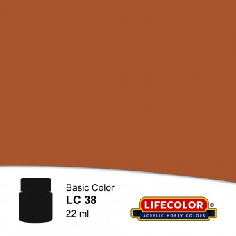 LIFECOLOR NLC38 Matt Rust 2 22 ml