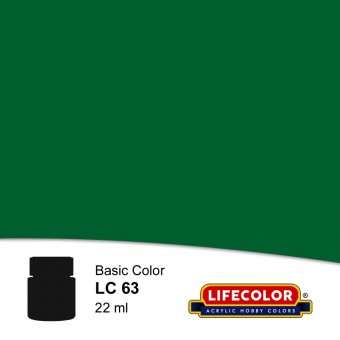 LIFECOLOR NLC63 Gloss Emerald Green 22 ml