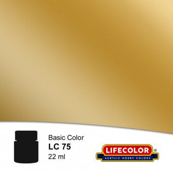 LIFECOLOR NLC75 Gloss Gold 22 ml